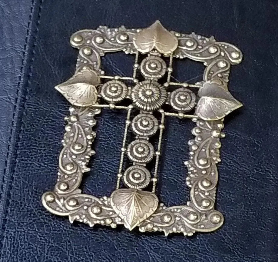 KJV Adorned with Brass Giant Print Jeweled Bible TuTone Black - DeMartineau