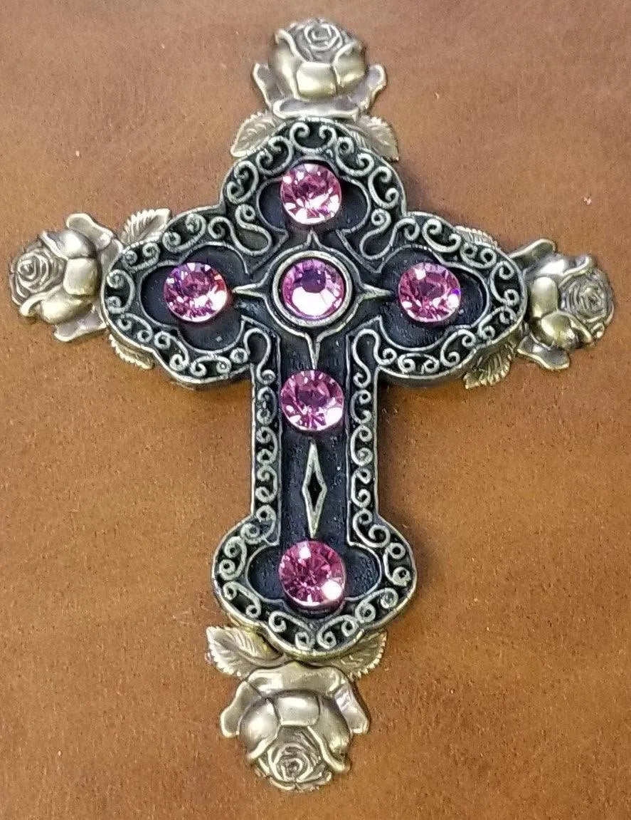 KJV Baby Keepsake Jeweled Compact Bible Tan - DeMartineau