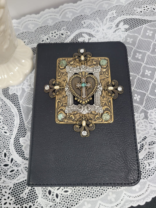 Jo Marz Jeweled Compact Bible - Elegant Faith Gift