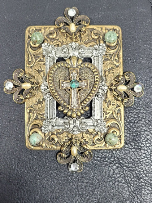 Jo Marz Jeweled Compact Bible - Elegant Faith Gift