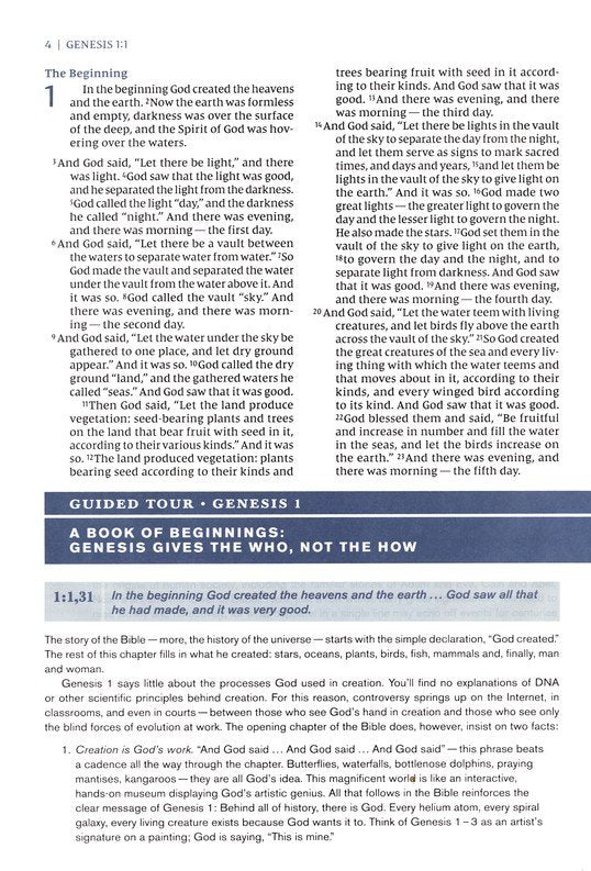 NIV Student Bible (Comfort Print)-Brown Leathersoft Indexed