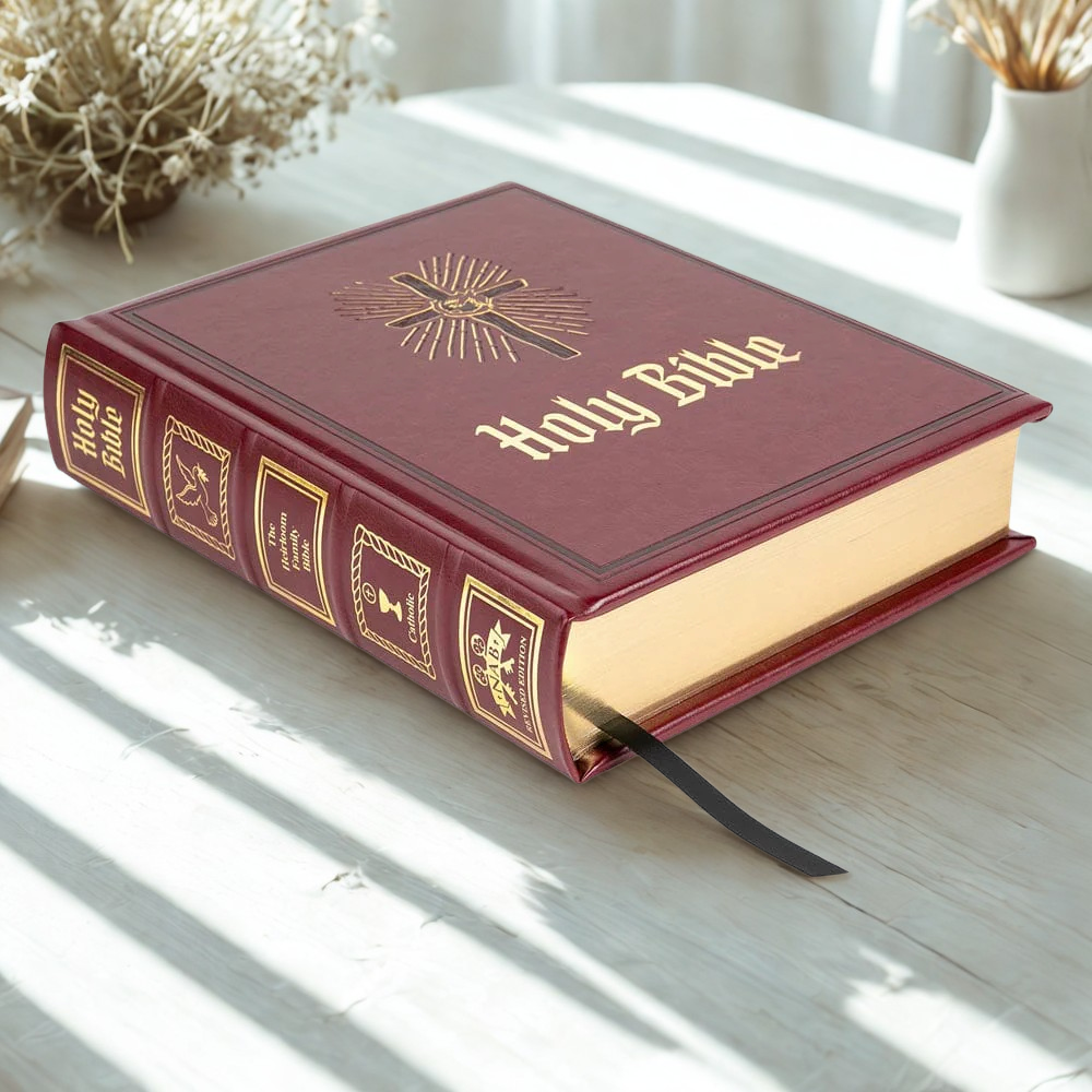 NABRE Catholic Family Heirloom Edition Burgundy