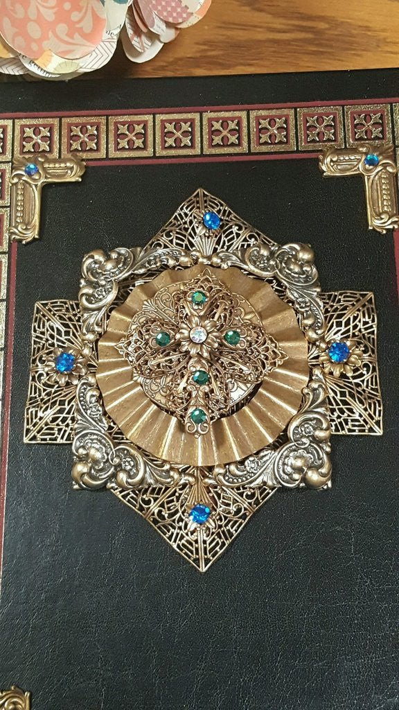 NAB Jeweled Catholic Family Bible-Black -Retired - DeMartineau