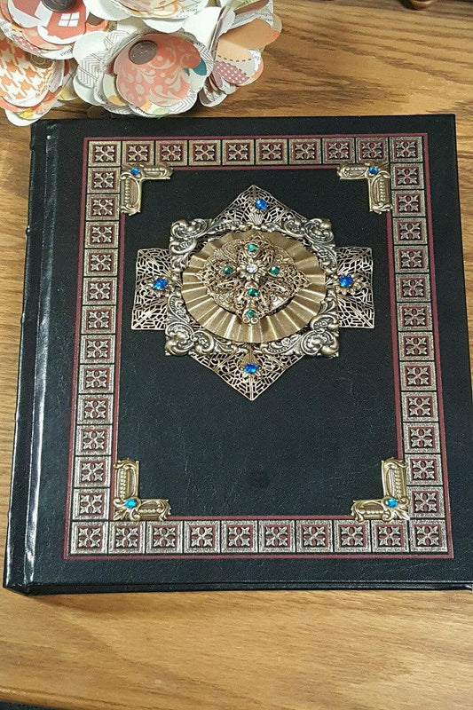 NAB Jeweled Catholic Family Bible-Black -Retired - DeMartineau