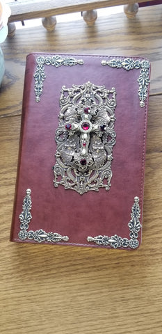 ESV Ruby Crystals Jeweled Bible Chestnut RETIRED